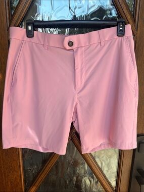Greyson mend Pink Stretch Golf Shorts